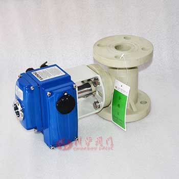 電動(dòng)法蘭塑料球閥圖片