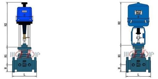 電動(dòng)保溫調(diào)節(jié)閥結(jié)構(gòu)圖