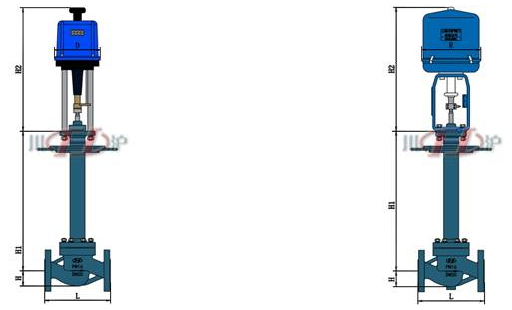 電動低溫調(diào)節(jié)閥結構圖