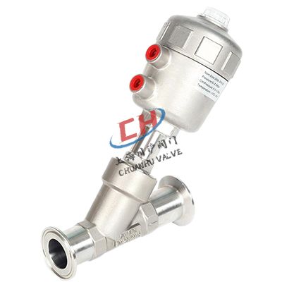 P2氣動(dòng)快裝角座閥圖片