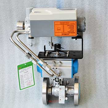 氣動調節(jié)球閥圖片